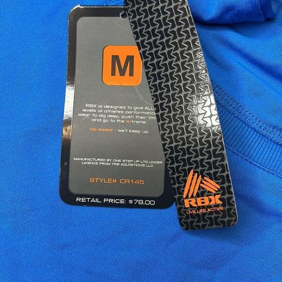 RBX Women’s Blue Activewear Pullover Hoodie Size Medium - Picture 6 of 9